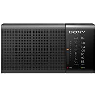 Sony ICF-P36 - Radio analógico portátil FM-AM- negro- 13.15 x 6.95 x 4.35 cm